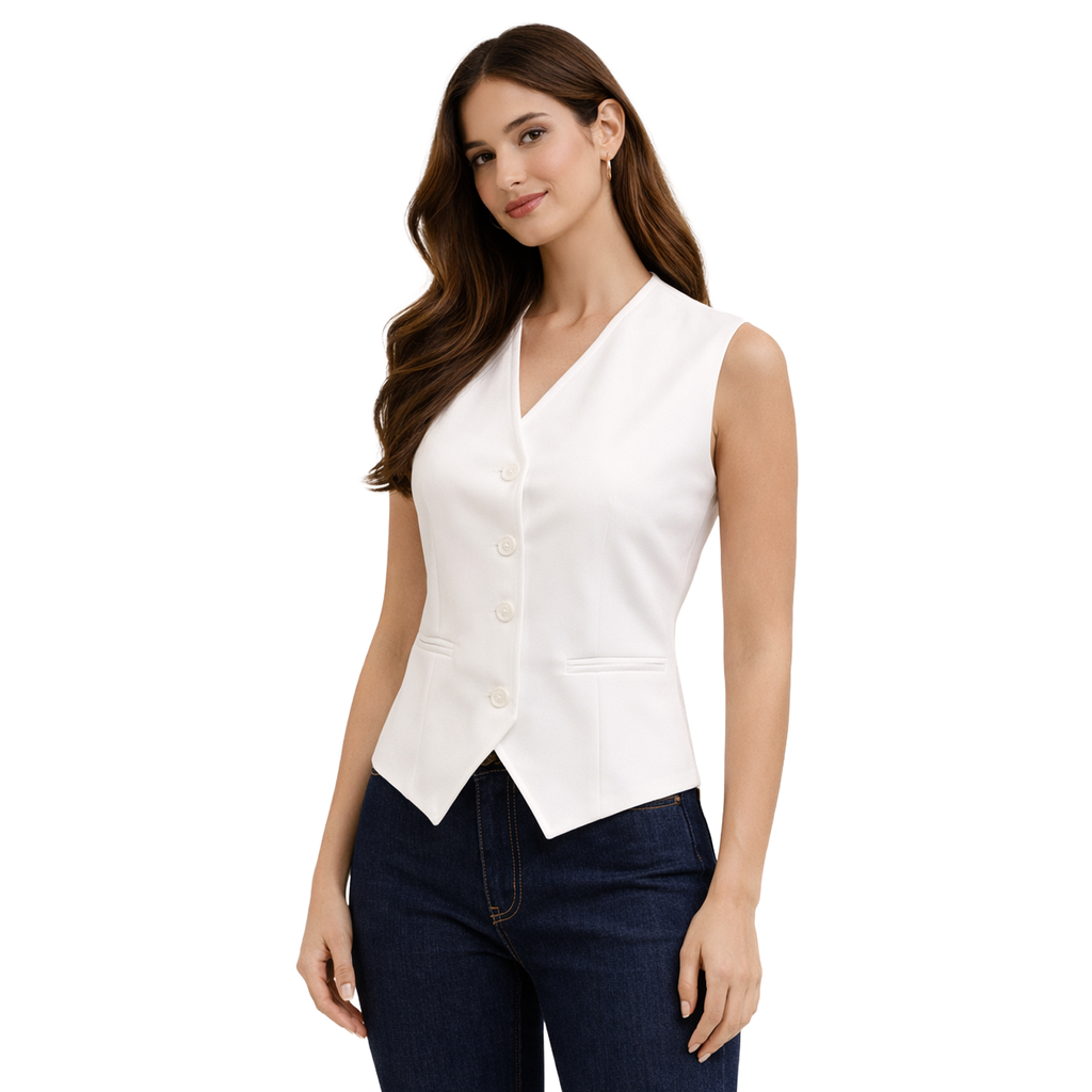 Vera Vest, Off-White