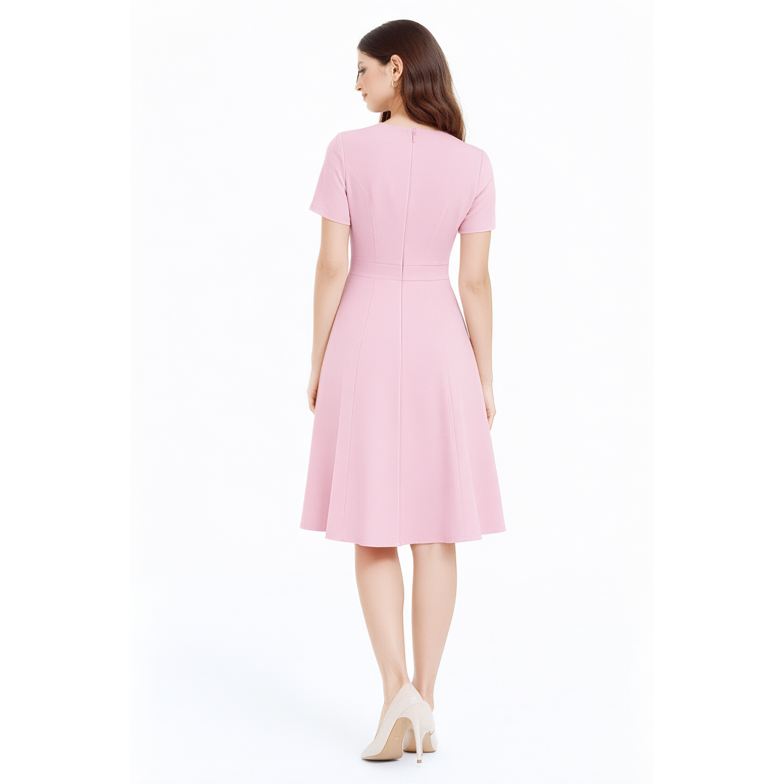 Veloura Dress, Rose