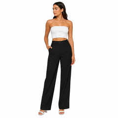 Strawide Pants, Black