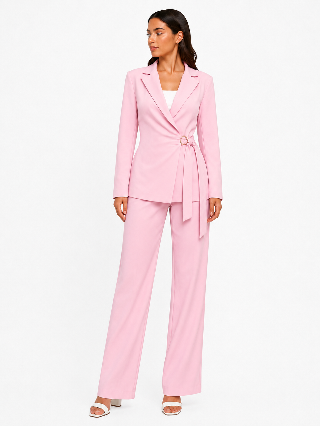 Strawide Pants, Rose