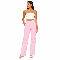 Strawide Pants, Rose