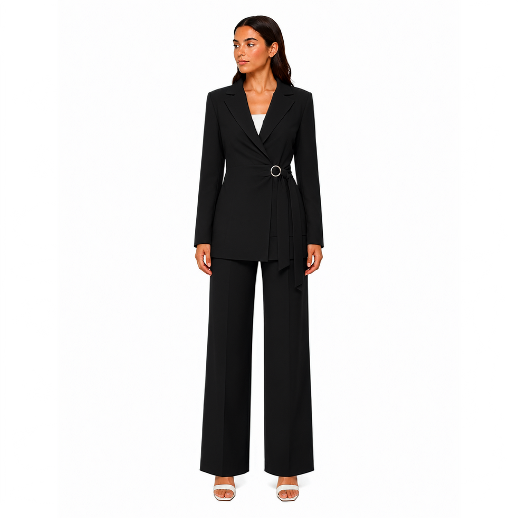 Strawide Pants, Black